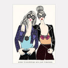 Verrier Some Friendships Are Just Timeless greeting card, front view