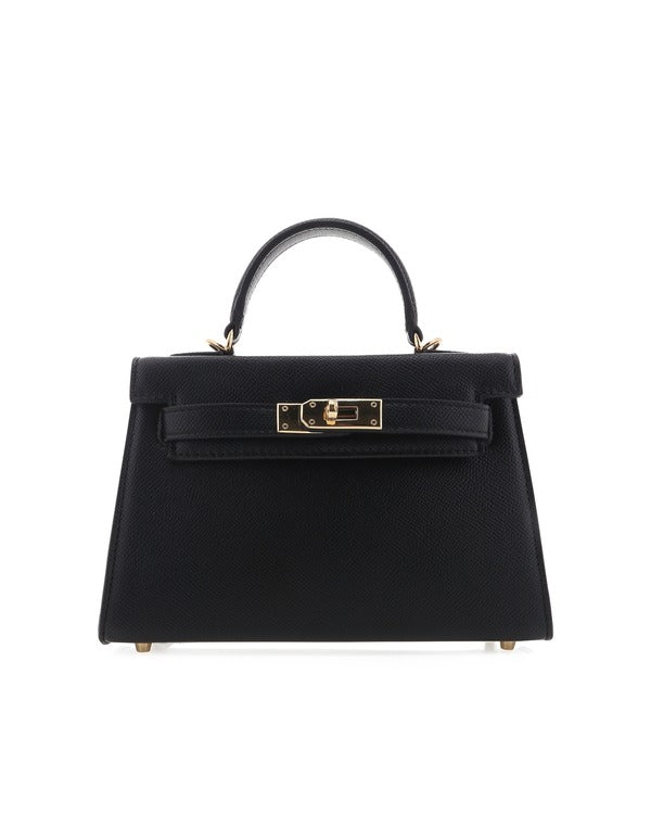 Billini Hariette Mini Handle Bag in Black, front view
