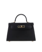 Billini Hariette Mini Handle Bag in Black, front view