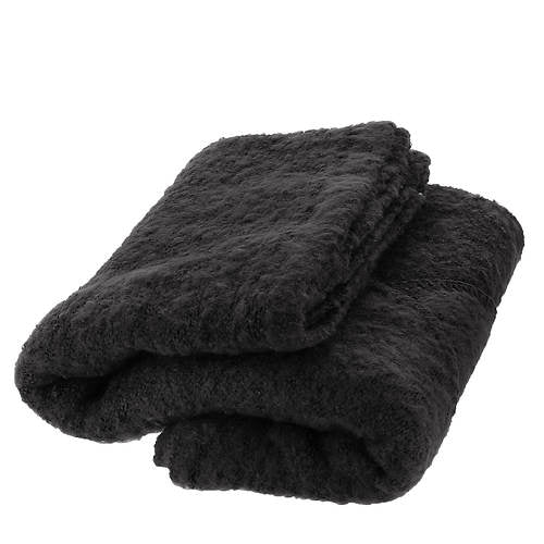 Free People Rangeley Scarf Black. This textured bouclé scarf bundles you up in a fashion-forward look finished with blanket-stitched edges, sure to keep you warm this winter.