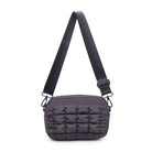 Sol and Selene Inspiration Quilted Crossbody Charcoal. Whether you're brainstorming business plans or catching flights across the country, the Inspiration integrates fashion and function, while providing space to store your must-haves. Featuring a quilted design, this crossbody bag keeps you going while the ideas are flowing!