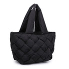 Sol & Selene Intuition East West Tote Black. An intuitive person trusts their inner voice and follows their intuition and heart. We've made that easy to do with this take everywhere, carry all tote, featuring a zipper closure and quilted detail that draws eyes and attention.