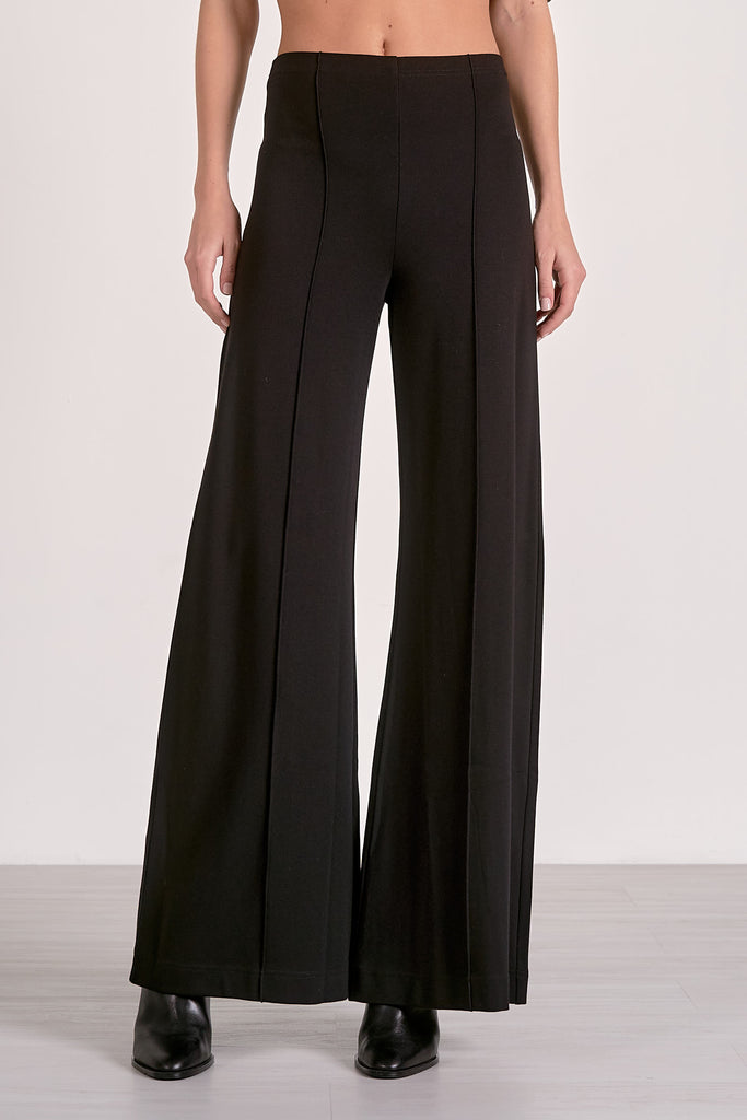 Elan wide leg pant black
