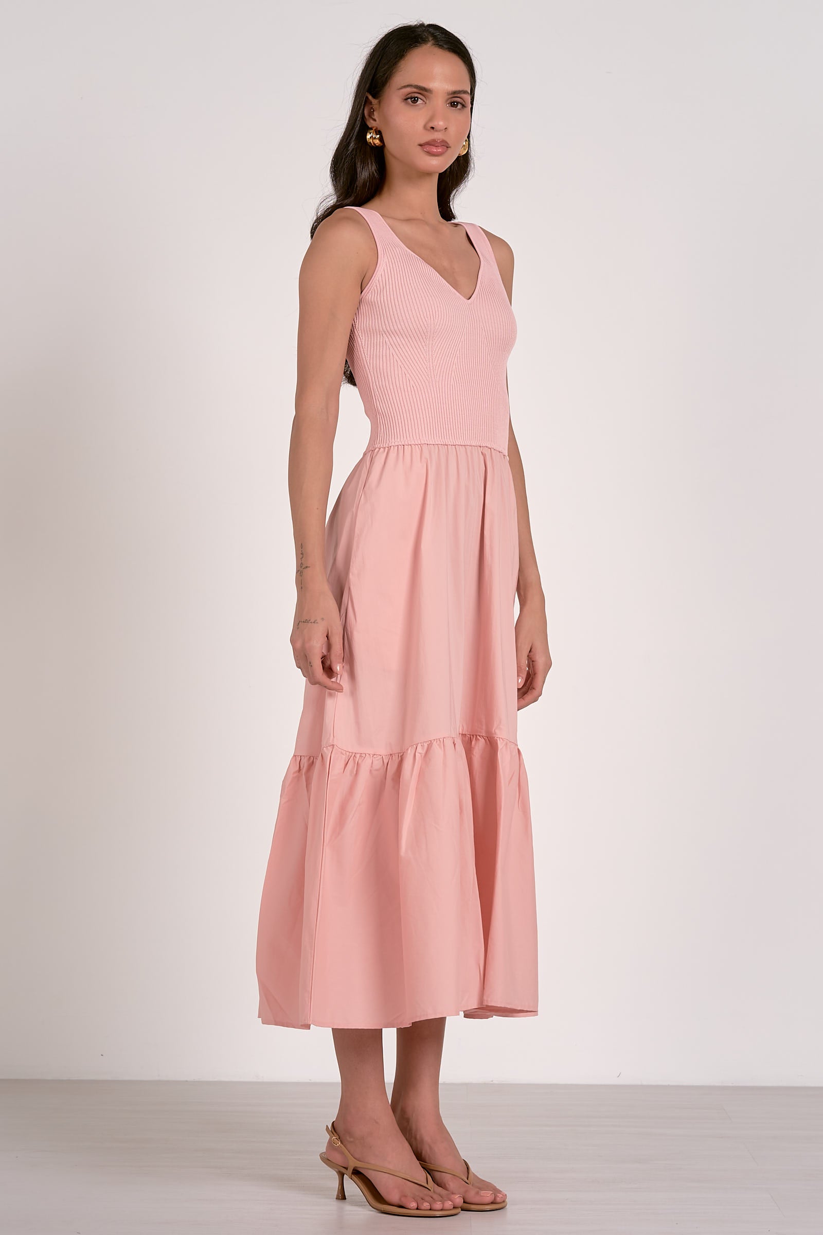 Elan Mixed Media Tank Maxi M / Black