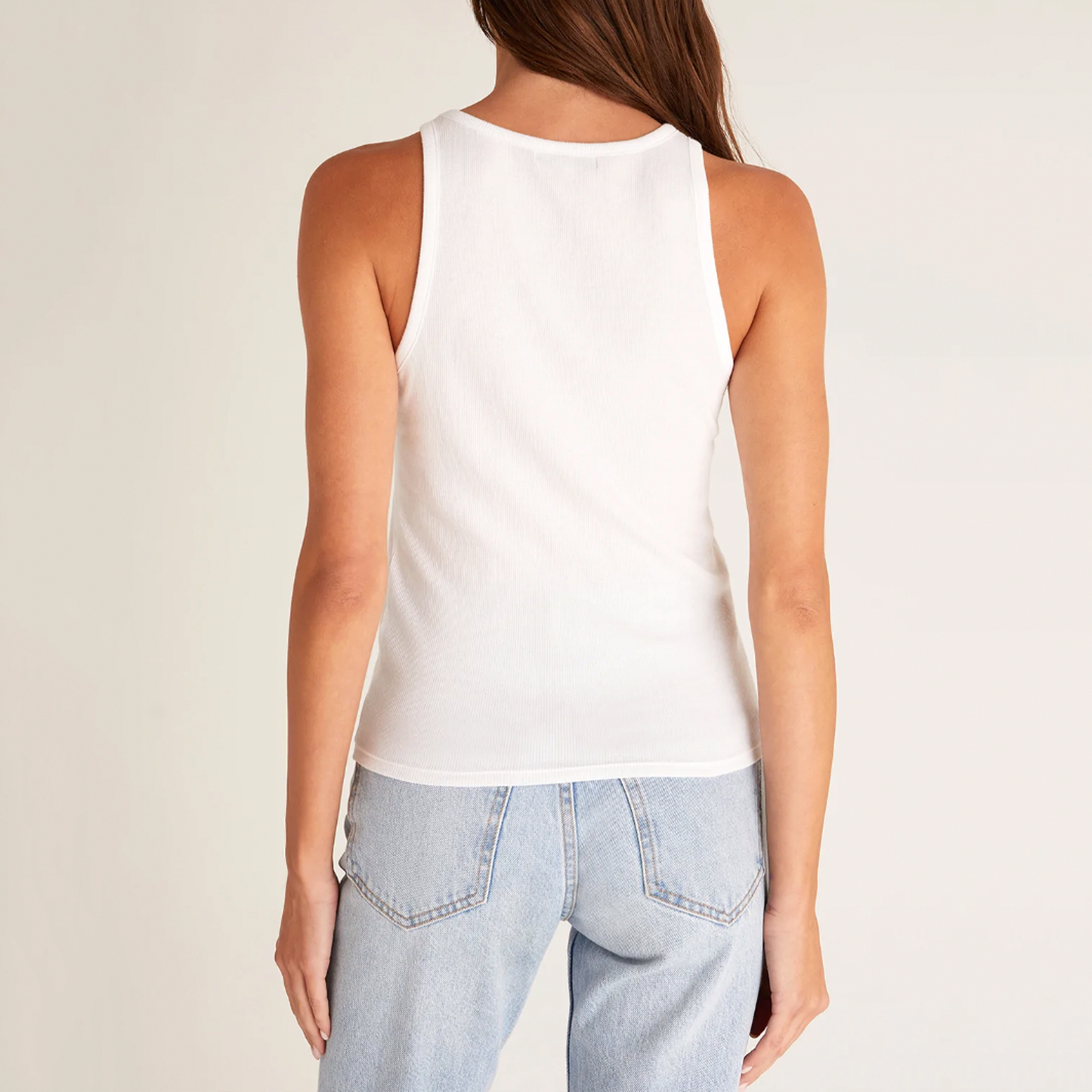 Z Supply High Neck Tank. The higher the better! This top has a flattering high neck and a fitted bodice. Pair this sleek tank over dark denim for an easy, chic look