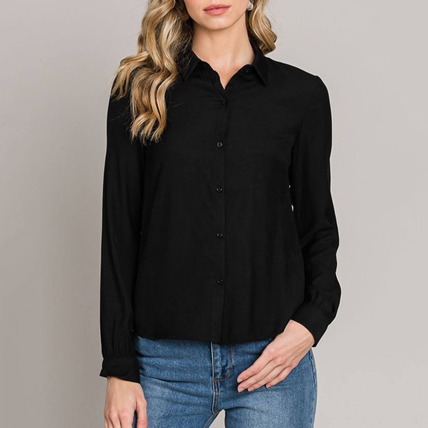 Classic Satin Button Down Shirt. The classic button-up gets a luxe remix with a satin fabric that lets you layer luster into your outfit of the day (or night)