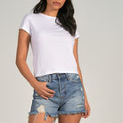 Elan Short Sleeve Crewneck. This tee is where it all began. The simple, signature style has become a staple in closets. A popular style, expect to wear it consistently throughout all the seasons