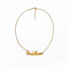 Word Necklaces. Adjustable 14-16" gold plated necklace perfect for layering!