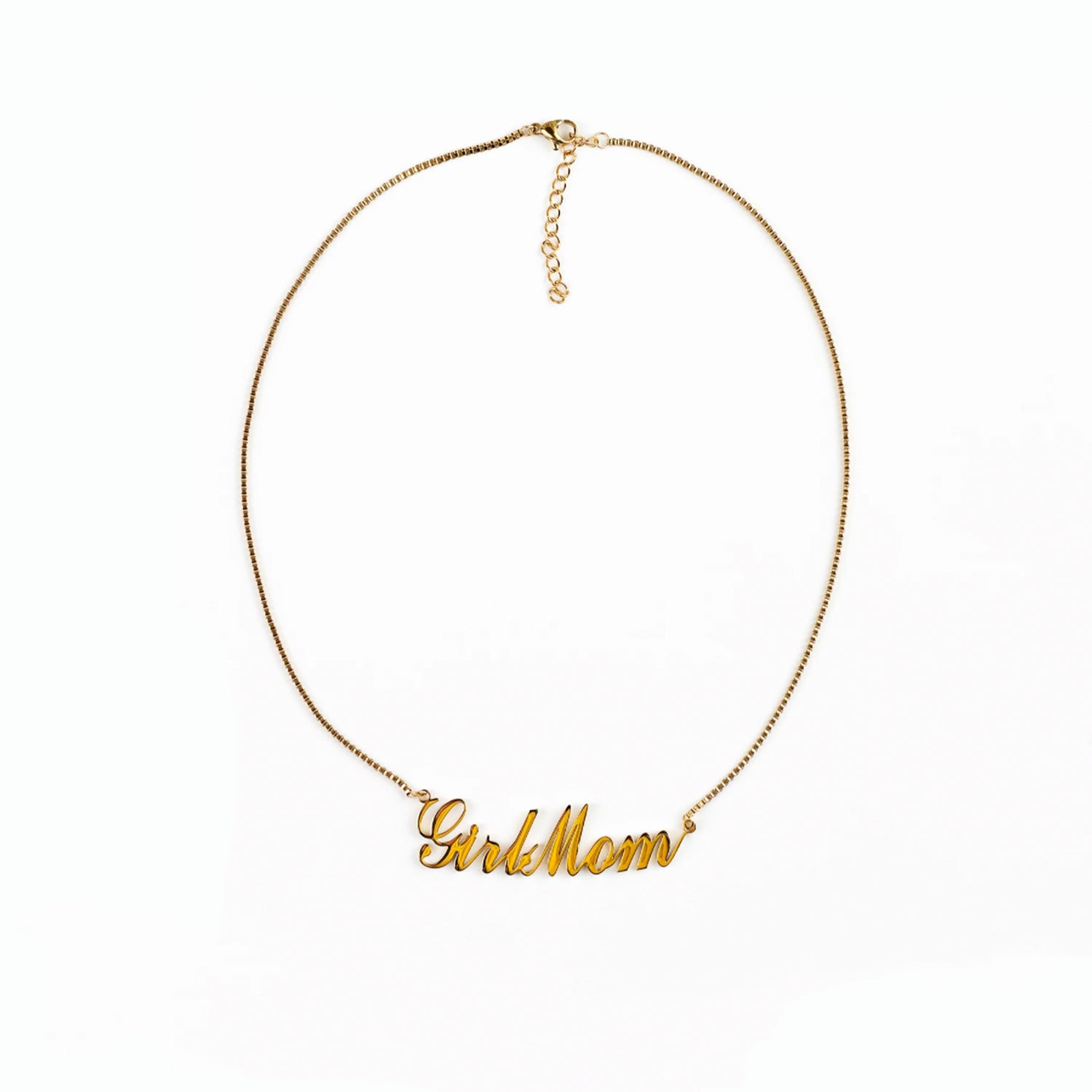 Word Necklaces. Adjustable 14-16" gold plated necklace perfect for layering!