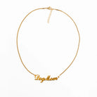  Word Necklaces. Adjustable 14-16" gold plated necklace perfect for layering!