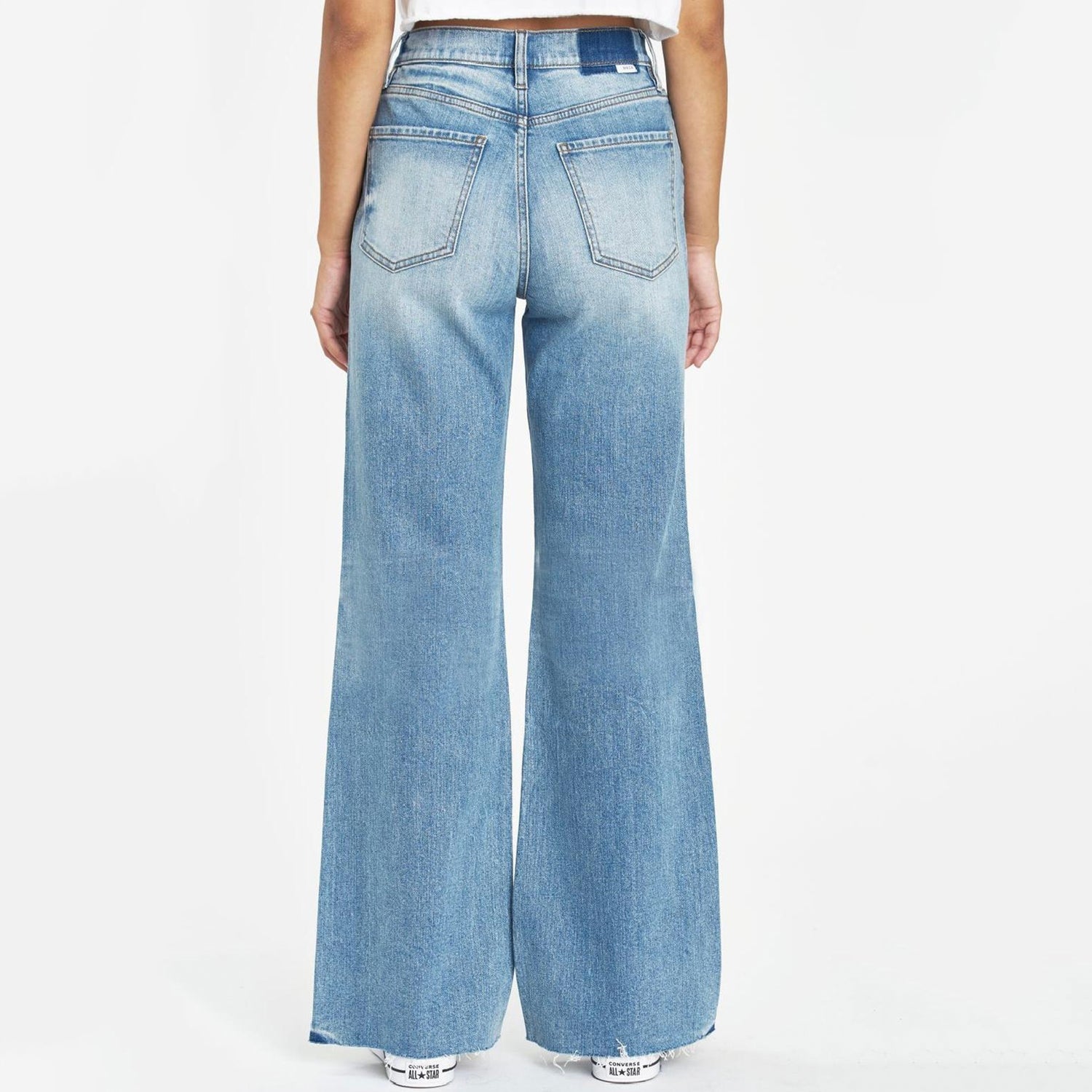 Daze Far Out High Rise Wide Leg Jeans. This high rise wide leg is vintage inspired with its signature "just right" fabric because sometimes you need a little bit of everything. Reliably flattering, consistently kind!