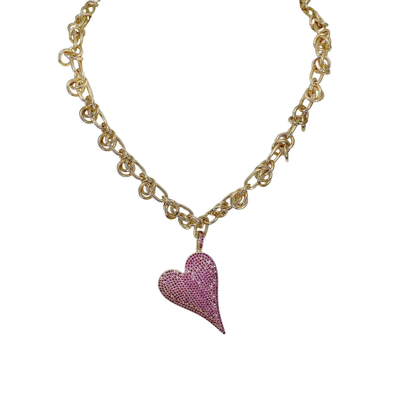 Love Lisa Carrie Heart Necklace