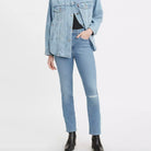 Levi's 724 High Rise Straight Rio Long Bottoms Your favorite high rise has been updated with a classic straight leg. They’ve got just enough stretch, so they’ll hug and flatter your figure while keeping you comfortable throughout your day