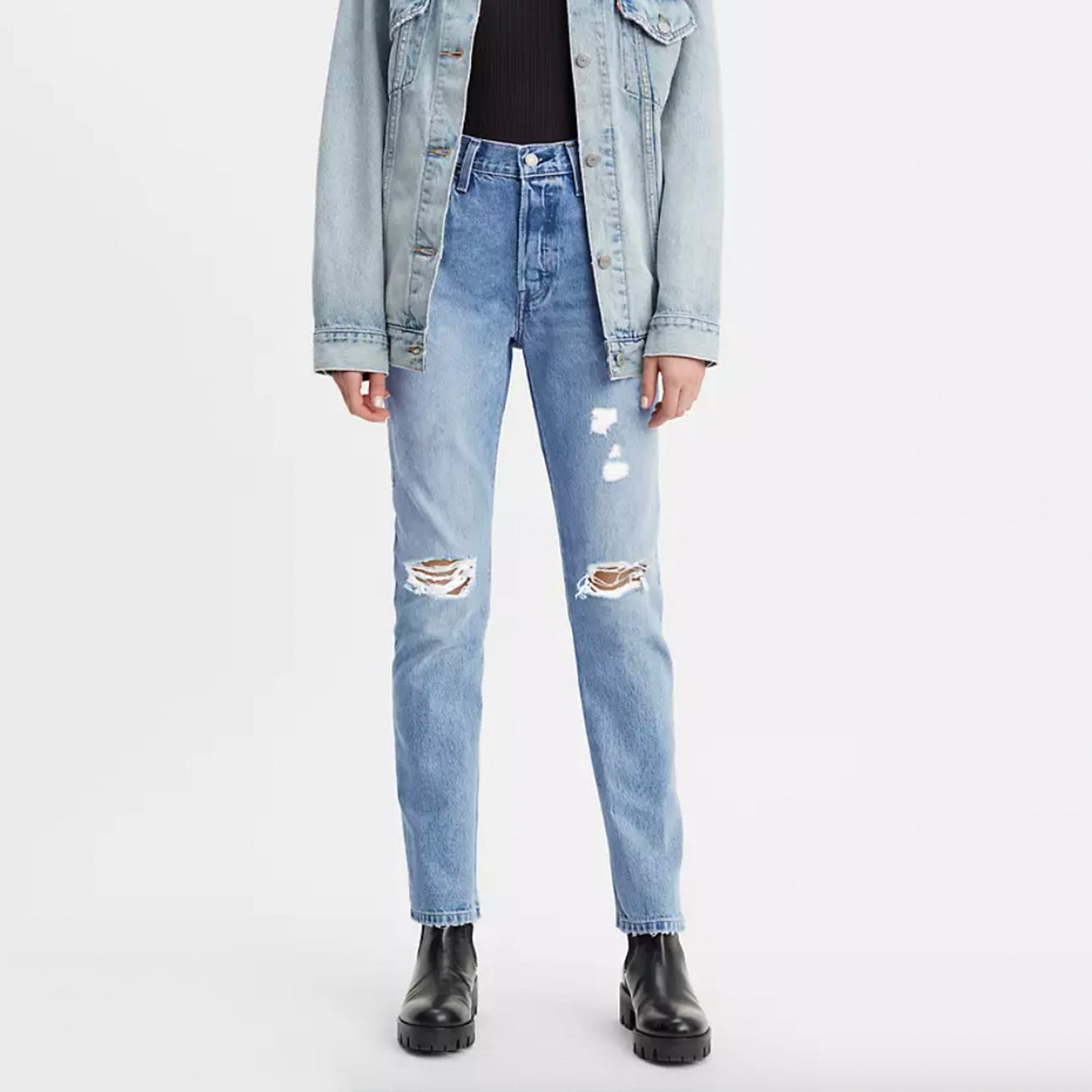 Levi's Jeans For Women Long Bottoms. Literally the blueprint for every pair of jeans in existence. To this day they've never gone out of style. And they never will