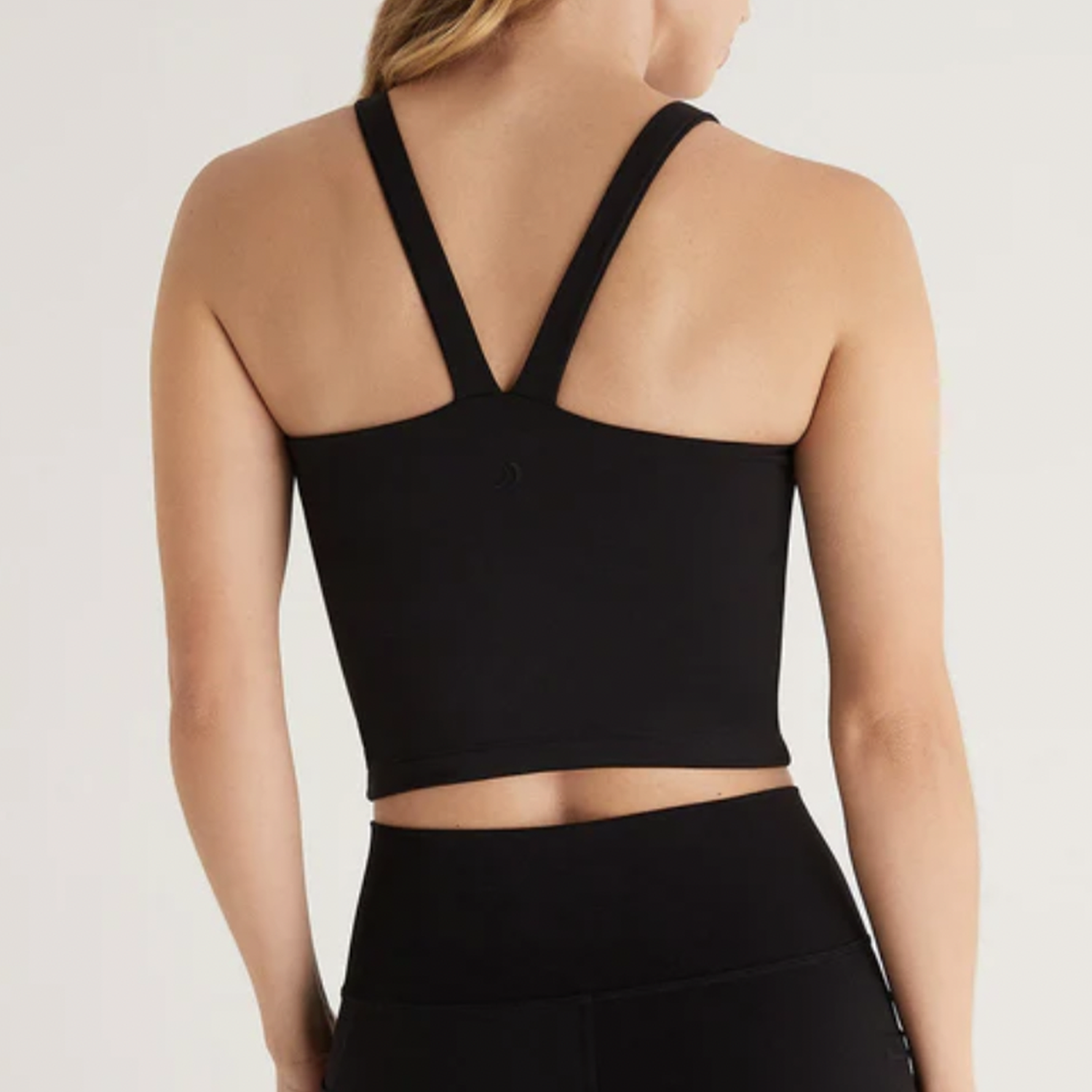 Z Supply Motivate Cropped Tank. Get moving in this Motivate Cropped Tank. Made in a breathable, super smooth nylon/spandex, this tank is smoothing and supportive, featuring a shelf bra with removable pads