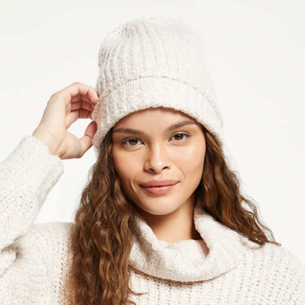 Z Supply Boucle Rib Beanie. Top-off your outfit! The Boucle Sweater Knit Beanie is just the thing for that. It has a super cozy feel and rib texture that pairs well with any seasonal look
